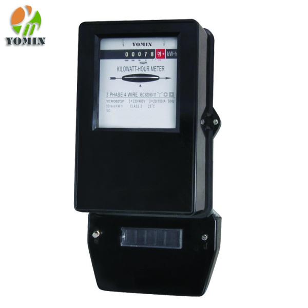 Quality Three-phase mechanical electric energy meter with bakelite cover for sale