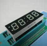 350mm Continuous Green Four Digit 7 Segment LED / Electronic Display Board