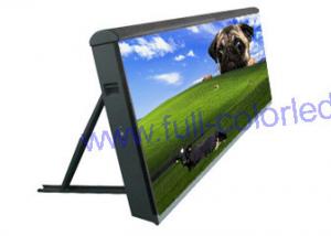 China Intelligent Advertising Full Color LED Display Digital Media Sign Screen With Single Pole on sale