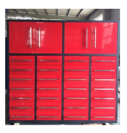 Quality Auto Mechanic Tool Set in LS-28 DIY 1.0mm 1.2mm 1.5mm Tool Cabinet with Optional Casters for sale