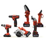 Combo Kit Cordless Drill Machine 12V 1300mAh Battery Cordless Power Drill Tools