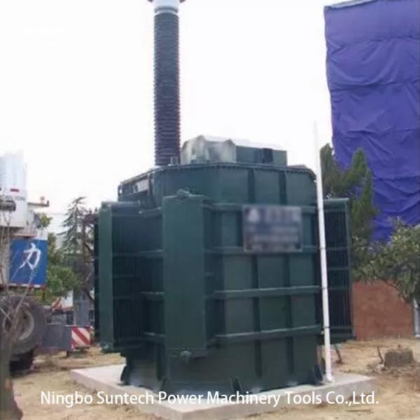 Iron Tank Type High Voltage Cable Testing Equipment Variable Inductance Resonant