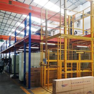 Wholesale 8 Tons Storage Mezzanine Platforms Loft  Industrial Steel Mezzanine from china suppliers