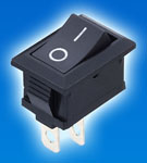 NYLON 66 Kcd1 Rocker Switch 6A , Miniature 220V Rocker Switch T85 PA66