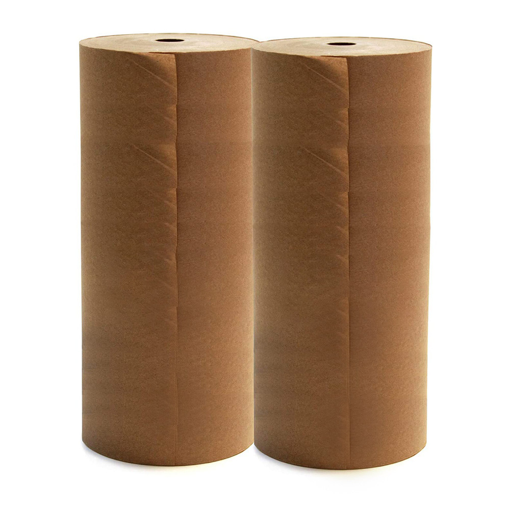 Wholesale Brown 80GSM 90GSM Custom Printed Kraft Paper Roll Virgin Pulp from china suppliers