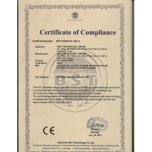 ONLY Technology LTD Certifications