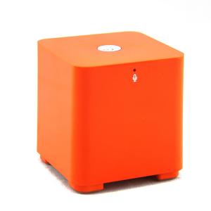 China hot selling square shape black color mp3 mini box speaker hands free call mini speaker on sale