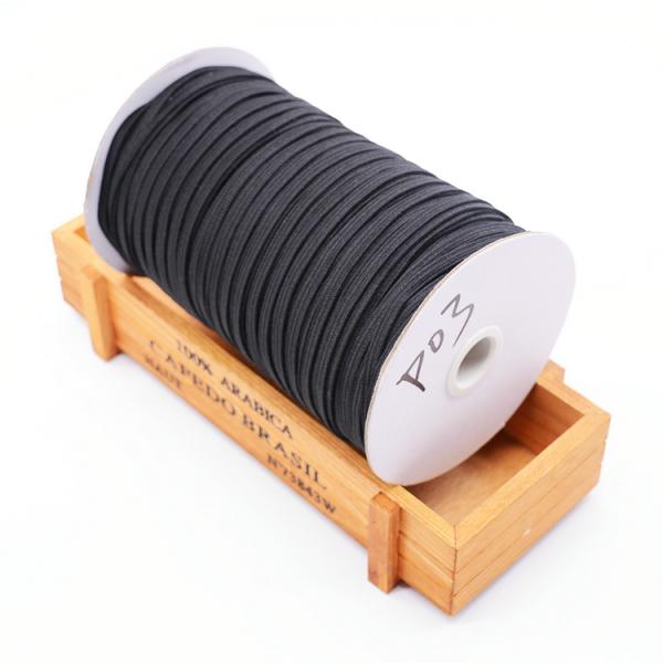 White Flat 100m/Roll 5mm Macrame Cord Rope
