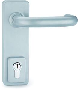 Zinc Alloy Fire Door Panic Push Bar Open Inside With Door Handle Device
