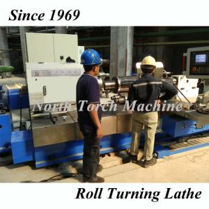 China Automatic Roll Turning Lathe Machine , CNC Mill Lathe For Steel Roll on sale