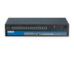 RS-232/485/422 To Ethernet Serial Port Server , Rack Mounting 16 Port Serial