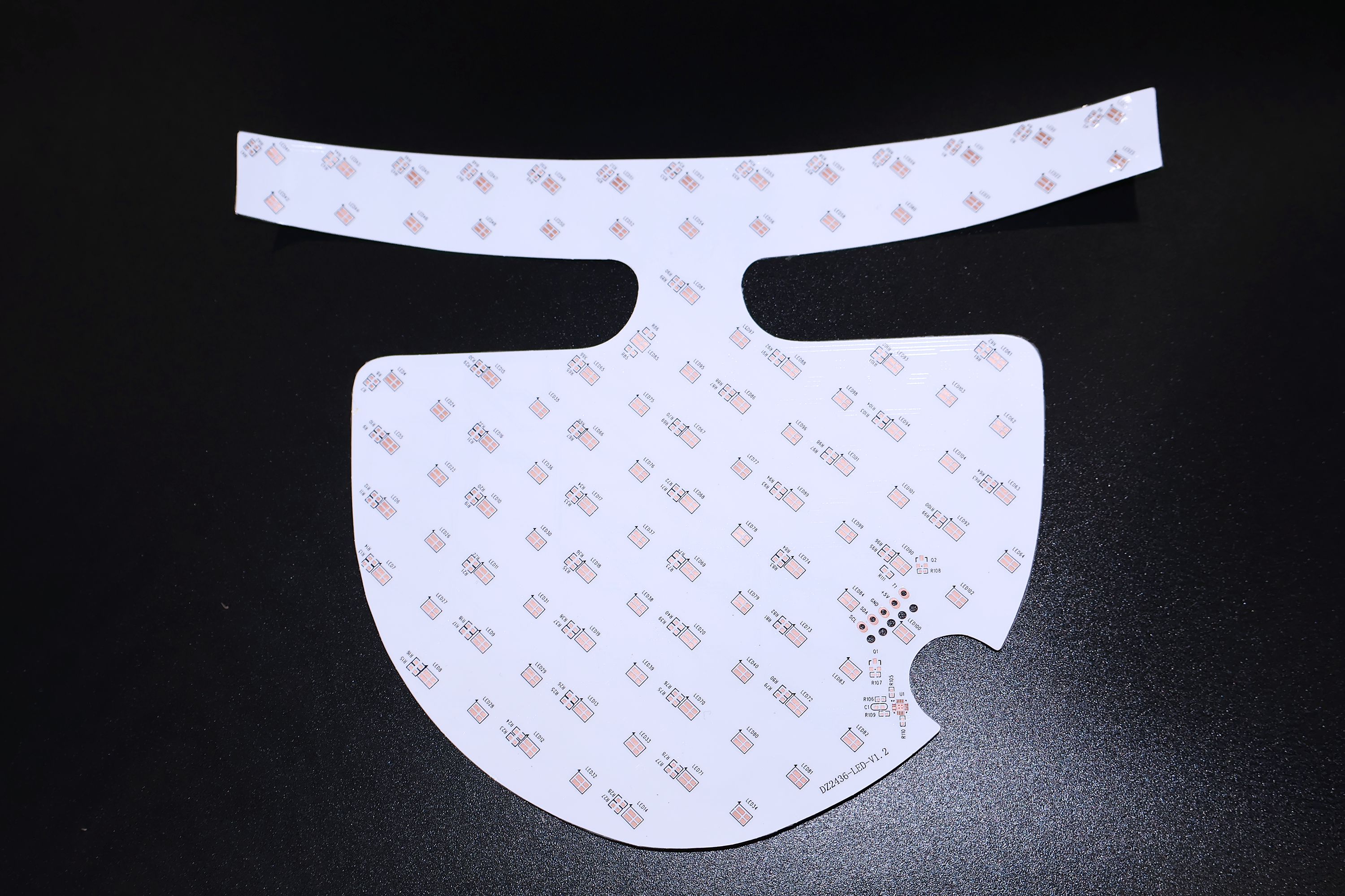 design a FPCB board We are profession flexible printed circuit board manufacturers can provide Medical Equipment FPC for Neck heating instrument