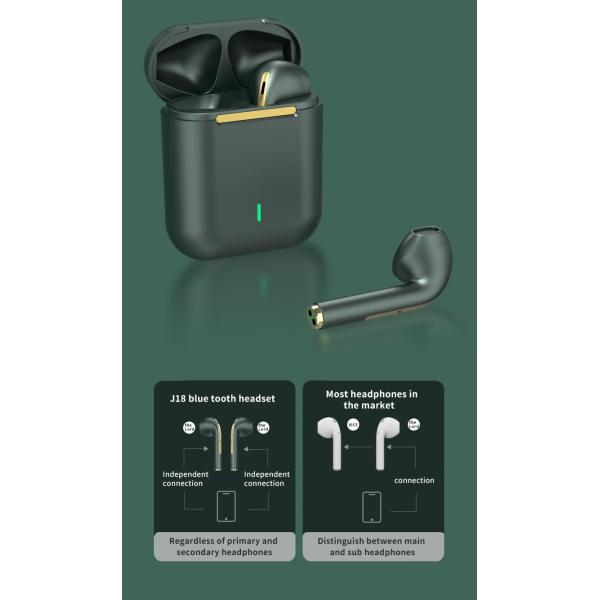 J18 Small Wireless Bluetooth Earbuds Handfree Mobile Phone Sport
