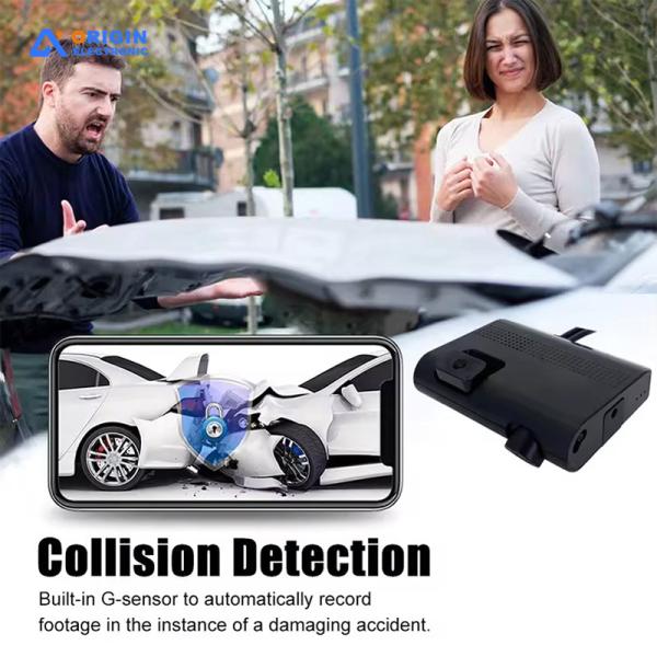 Quality Real Time Dual Lens Dash Cam With Vehicle Tracking Precision GPS Tracker For Car Fleet for sale