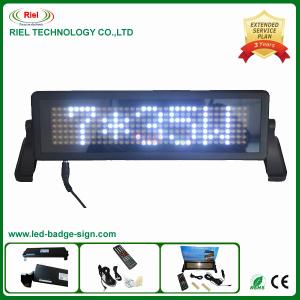 China 12 Volot,LED car display board,Russian and English remote control/ moving sign/ programe on sale