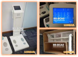 China Human Body Composition Analyzer BMI Analyzer Machine With 8 Contact Points on sale