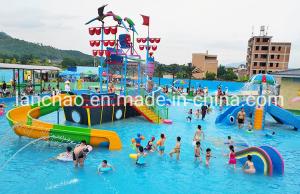 Kids Amusement Park With Swimming Pool Playground  Fiberglass