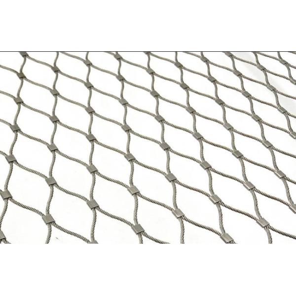7*7 Flexible Bird Aviary Mesh 316L Aviary Netting For Chicken Run