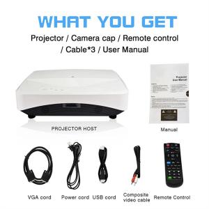 Wholesale 3500 ANSI  1080p Lcd Laser Projector Ultra Short Throw  For Home Cinema from china suppliers