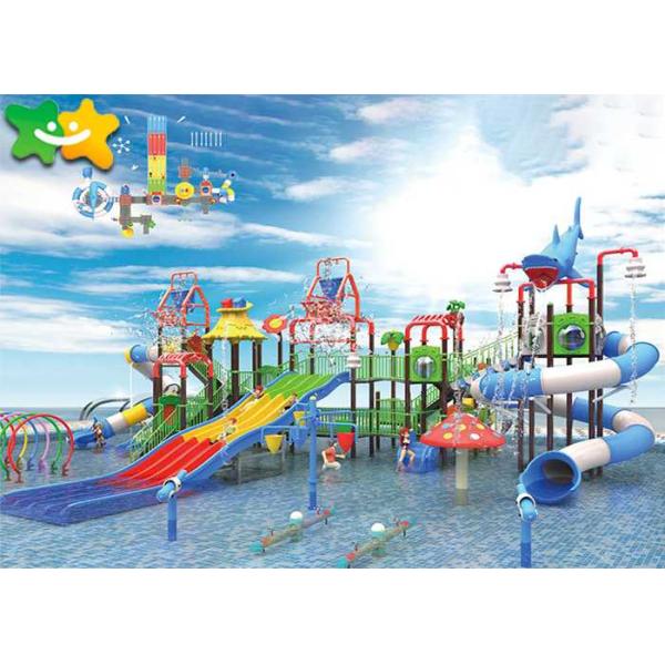 Fun Tall Cool Water Slides For Kids Irritative Water Games Combination