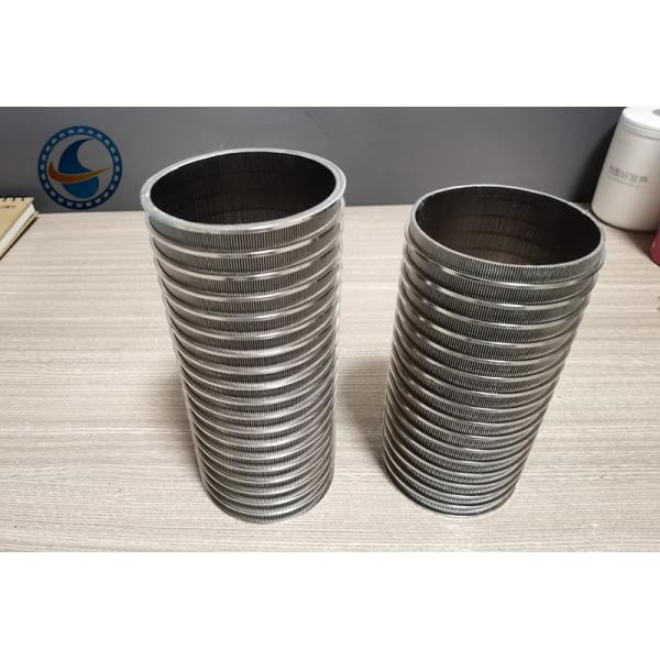 Stainless Steel 316L Vee Shaped Wire Wedge Wire Screen Pipe