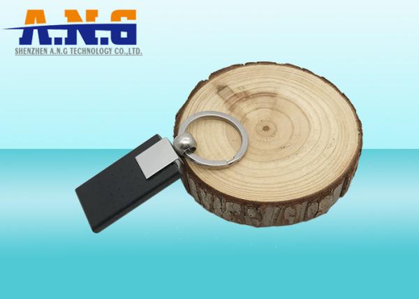 Quality Printed Passive Black ABS Rfid Key Fob for Access Control Systems and Security for sale