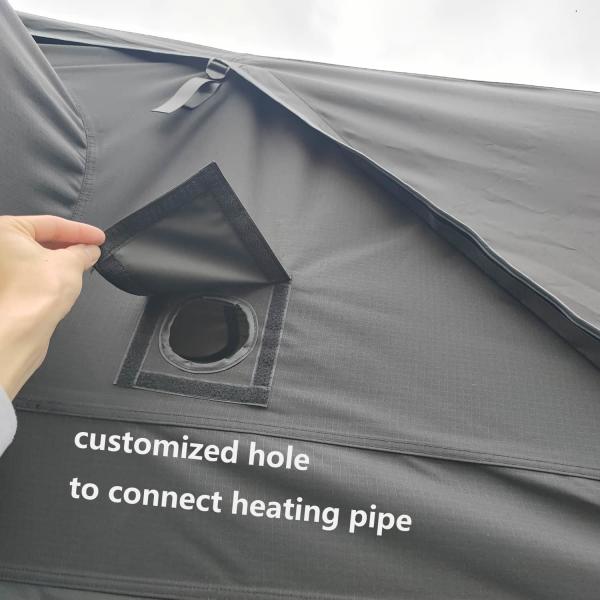 Overland 3-4 Person Aluminum Hard Shell Rooftop Tent for Car Vehicles SUV Truck Camping