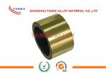 Brass Pure Copper Sheet Tape Strip Thickness 0.05mm With Good Plasticity