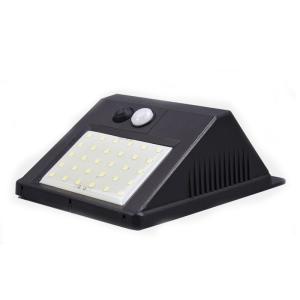China water proof security solar sensor wall light side lamp,ip65 waterproof outdoor garden led solar wall light pir 100 lumen on sale