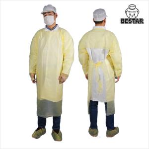 Wholesale OEM Level 3 CPE Medical Disposable Hospital Gowns Uniform from china suppliers