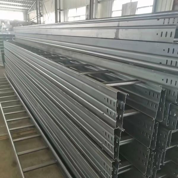 Heavy Duty Load Capacity Ladder Type Cable Tray With High Corrosion Resistance And 3mm Wire Diameter