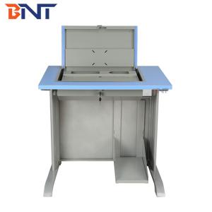 Wholesale Double Flip Top Computer Desk For Audio - Video Conference Room / Classroom from china suppliers