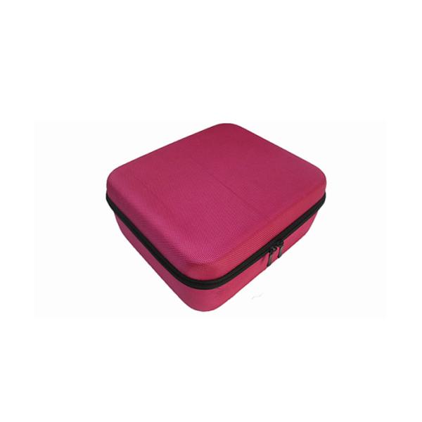 Custom EVA Case / Rose Red Cosmetic EVA Carrying Case LT-CC0822 for Nail Polish Suit
