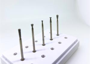 China 2.35mm HP Shank Diamond Grinding Stones Coated Plated Inverted Cone Dental Burs on sale