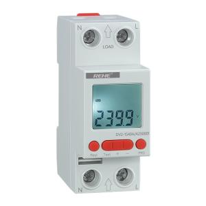 Wholesale DV2-1S40A Single Phase Digital LCD Under Voltage Over Voltage Auto Reset Protecter Device from china suppliers
