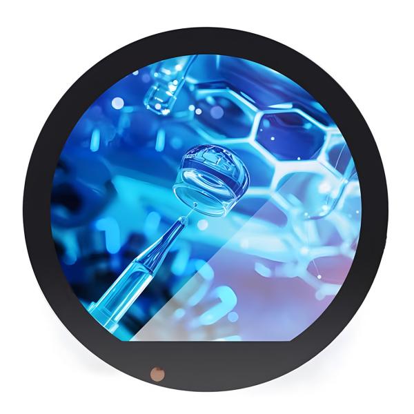 High Brightness Circular LCD Display Screen 3.6 inch 544x506 RGB circular display