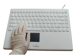 China Taiwan Seal Rugged Wireless Keyboard With Touchpad , Laptop Cleanable Keyboard on sale