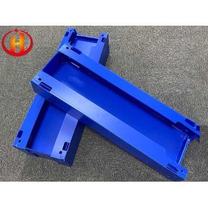 Buy cheap Stackable Custom Corrugated Plastic Bins For Warehouse from wholesalers