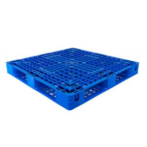 China Double Faced Heavy Duty Large Blue 4 Way HDPE Custom Euro Plastic Pallet Making Machine on sale