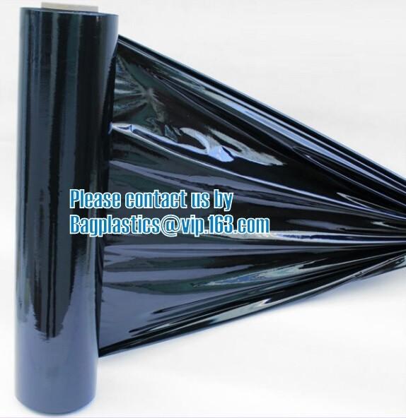 Quality Pallet Stretch Wrap Cast LLDPE Shrink Film Wrap with handle, plastic cargo pallet warp net knit stretch wrap, bagease for sale