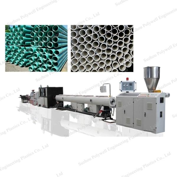 Quality PVC Water Pipe Extrusion Making Machine/Rigid PVC/UPVC Pipe Production Line Plastic Pipe Extruder for sale