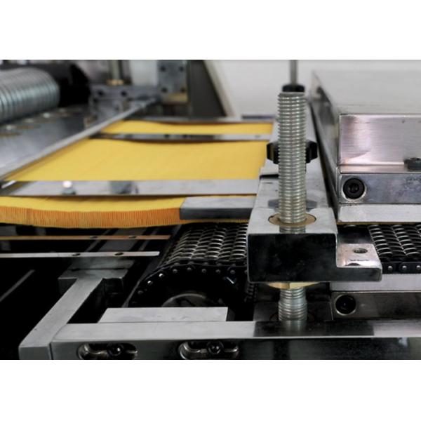 Paper Rotary Pleating Machine 5 Rollers PLGT 420 Eco Oil Filter Production