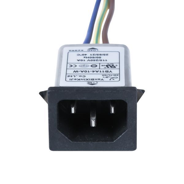 YB-B Series 110V/250V IEC Inlet Filter Plug-in EMI Noise Filter For Home Appliance