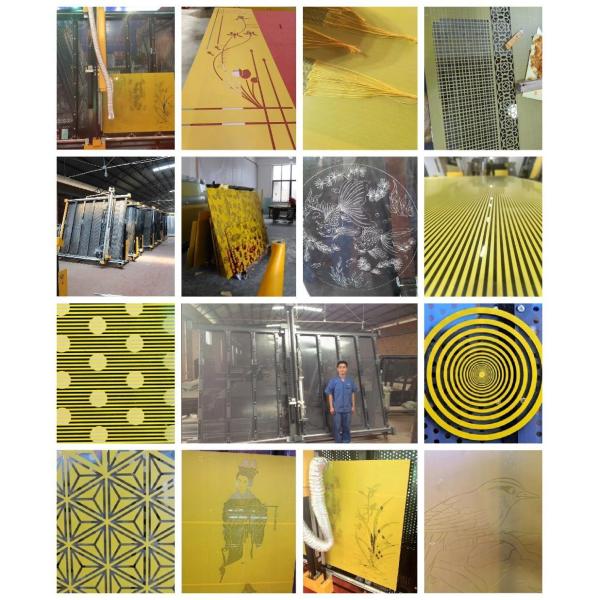 Best Possible Solution Artcut Vertical Glass Cutting Plotter Laser Machine for Sandblasting LED Mirror Glass