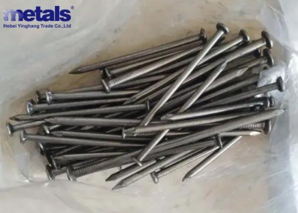 Quality Q195 Q235 Carbon Steel Bright Steel Common Wire Nails Smooth Shank for sale