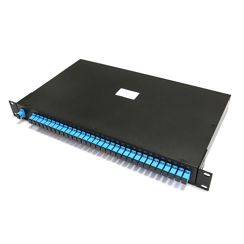 Wholesale FTTX / PON Networks Rack Mount Optical PLC Splitter 1260-1650nm from china suppliers