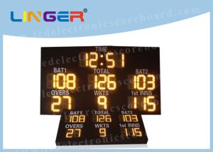 China IP65 Level Digital Cricket Scoreboard , Multi Sport Scoreboard 7 Segment Display on sale