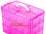 adjustable plastic storage box plastic screw bead box, Detachable Compartments