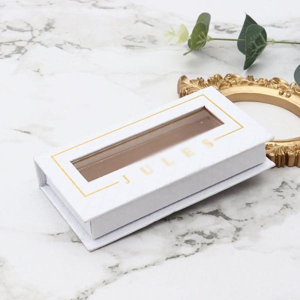 Paper Custom False Eyelash False Nail Packaging Boxes Cardboard Magnet Packaging Box