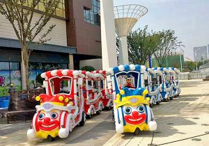 China Sightseeing Trackless Kiddie Train Electric Mall Train Environment Friendly on sale